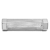 ETUCYNG Pelletrohr, kaltgeräuchertes Edelstahlrohr, aromatisiert, hocheffiziente Temperaturkontrolle, Räucherrohr für Hinterhof-Grillen, Camp-Kochen, Steak-Huhn-Grillen, Outdoor-Heckklappe, Truthahn