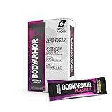 BODYARMOR Flash IV Elektrolyt-Pakete, Traube – Zero Sugar Drink Mix, Einzelportionspackungen, Kokosnusswasser-Pulver, Hydratation für Workout, Reiseutensilien, einfach Sticks in die Flüssigkeit geben