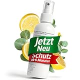 Mückenschutz Spray, Effektiv gegen Zecken und Mücken für Erwachsene und Kinder ab 6 Monate, DEET-frei, Insektenschutzmittel mit Zitrusduft, 100 ml, im Urlaub, Wandern, Wald, Garten, Spazieren