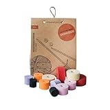OONIQUE Maschenstopper Set - Bunte Stricknadel Stopper für Nadeln bis 10 mm, 12er Pack, Maschenstopper für Stricknadeln