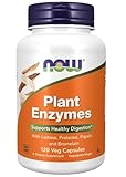 Now Foods - Plant Enzymes (Pflanzliche Enzyme), 120 vegane Kapseln