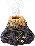 xlwen Vulkan Aquarium Dekoration - Fisch Tank Ornament für Aquarien - Home Dekor Vulkanstein