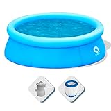 Avenli Pool-Set, rund, Blau
