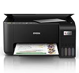 Epson EcoTank ET-2810 nachfüllbares 3-in-1 Tintenstrahl Multifunktionsgerät (Kopierer, Scanner, Drucker, DIN A4, WiFi, USB 2.0), großer Tintentank, hohe Reichweite, niedrige Seitenkosten, schwarz