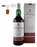 Laphroaig PX 1 Liter Single Malt Whisky + Glaskugelportionierer zum feinen Dosieren