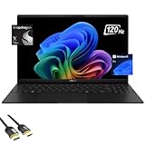 ASUS Vivobook S Copilot+ PC Laptop, 15.6' 3K OLED Display, Qualcomm Snapdragon X Plus (Beats Ultra 7-155U), 16GB RAM, 1TB SSD, PDG HDMI Cable, US Version KB, Win 11 Pro
