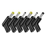 Uikdjgu 6 Stück USB-C-PD-Auf-DC-Stromanschluss 12/15/19,5 V Kabel für USB-Router Typ C auf DC-Klinkenstecker Ladeadapter-Konverter Einfache Installation