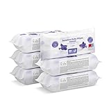 by Amazon Sensitive Babytücher, Unparfümiert, 336 Feuchttücher, 6er-Packung á 56 Stück (Zuvor eine Marke von Mama Bear, gleiches Produkt)
