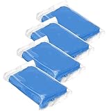 Reinigungsknete, 4 x 100 g Lackreinigungsknete,Knete Lack, Reinigungsknetmasse Auto Car Clay, Lackreinigungsknete zur Lackpflege, Auto Car Clay Bar, für Lackpflege und Felgenreinigung, Blau