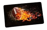 Frühstücksbrettchen American Football Fireball