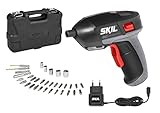 SKIL 2636 AD Akkuschrauber mit LED-Arbeitsleuchte, Bits, Bithalter, Stecknüsse, etc. im Kunststoffkoffer - F0152636AD