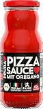 PPURA Pizzasauce 350g – Bio Pizzasauce mit italienischen Tomaten und Oregano, 100% natürlichen Zutaten, ohne Farb- & Zusatzstoffe, traditionell hergestellt – Made in Italy