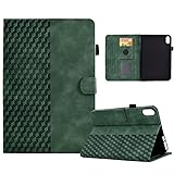OWSIHNZBF Premium-Lederhülle for iPad mini 6. Generation 2021 8,3 Zoll, for Case Tablet, Smart Magnetic Flip Fold Stand Schutzhülle Cover mit Auto Wake Sleep(Green)