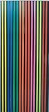 Streifenvorhang multicolor 90 x 200 cm