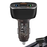 Auto-Ladegerät, USB-Autoadapter | Handy-Kfz-Ladegerät | Autoadapter USB C auf Schnellladung Typ C QC 3.0 Stabile Ladung für Handy