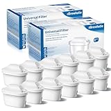 BREOILUTLE Wasserfilter kartuschen Ersatz für Brita® Marella® Kanne Wasserfilter, Filterkartuschen Kompatibel mit Brita® Maxtra+® Plus Maxtra Pro® All-in-1, Reduziert PFAS/PFOA/PFOS (12, Classic)