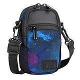 USA Gear Kompakte Kameratasche (Galaxis) Point and Shoot-Kameratasche mit Zubehörtaschen, Regenschutz und Schultergurt - Kompatibel mit Sony CyberShot, Canon PowerShot ELPH, Nikon COOLPIX und Mehr