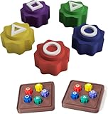 2 Pack Koreanisches Traditionelles Spielspiel Beliebte Fernsehserie, Gonggi Jackgonggi Korean Game, Gonggi Jack Stone Pebbles Set, Klassischer Hand Auge Koordinationsspaß, Steine Spiel Set(Squid/Game)