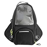Motorrad-Tanktasche, transparente Tasche, magnetischer Motorrad-Tankbeutel, wasserdichte Motorrad-Tanktaschen, Navigationstaschen für Motorräder