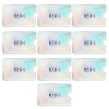 10 Stück EC Karten Schutzhülle,RFID Blocker Kartenhülle,NFC Schutzhülle EC Karte,Kartenschutzhülle Bankkarten,Kreditkartenhülle Hartplastik,Scheckkartenhülle,Kreditkartenetui Schutz für Kreditkarte