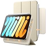 JETech Magnetische Hülle für iPad mini (A17 Pro, 2024 Modell, 7. Generation) / mini 6 (Modell 2021, 6. Generation), Schlank Case (Polarstern)