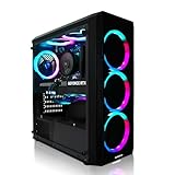 Greed® MK2 - High End Gaming PC - AMD Ryzen 7 5700X & Nvidia Geforce RTX 5060 - Ultra Schneller RGB Computer + 4K Raytracing Rechner mit 4,6 GHZ - 16 GB DDR4 RAM - 1TB SSD - WLAN + W11 Pro