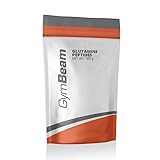 GymBeam L Glutamin Pulver - schnell absorbierbares Glutamin Peptide, 5g pro Portion, vegan, gut lösliches Pulver für schnellere Regeneration nach Sport