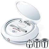 Beurer FC 100 Mikrodermabrasionsgerät, Gesichtspeeling mit Anti Aging Wirkung und Unterdruckmassage, Gesichtsreinigung für zuhause