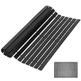 NUOBESTY Bambusmatte rutschfest Duschmatte 40x60cm Angenehme Oberfläche für Bad Wohnzimmer und Studentenwohnheim