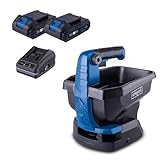 Scheppach Akku-Handstreuer C-GSP800-X 20V Universal Streuer | Streubreite 5m | Fassungsvermögen 3,5L | Drehzahl 1000-2200 min-1 | Flächenleistung 800m2 | 8 Streumengen | (mit 2X 2Ah Akku & Ladegerät)