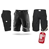 KÜBLER Workwear ACTIVIQ Shorts | Arbeitsshorts Herren | Kurze Arbeitshose | Workwear Herren | Arbeitskleidung für Handwerk & BAU | Einsatzhose mit Taschen | Arbeitshose kurz | Oeko-TEX®