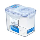 LocknLock PP Classic Schüttdose 1L | 15,1 x 10,8 x 12,4 cm | 100 % Luftdichte Aufbewahrungsbox | Lebensmittelspender für Müsli oder Futter | BPA-freier & spülmaschinenfester Vorratsbehälter