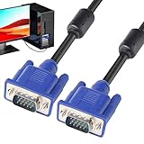 Monitorkabel VGA-Kabel – Visuelles Signalkabel, Adapter mit hoher Auflösung | Verbindungskabel für PC, Projektor, Anzeige von Laptops, Multimedia-Ausrüstung, zum Aufhängen von Pos