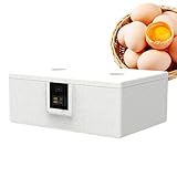 Sghtil Inkubatoren für Bruteier – Automatischer Brutmaschine für 32 Wachteleier | Gerät mit Feuchtigkeitskontrolle, automatischem Wenden und geringem Geräuschpegel für Anfänger