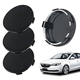 4 Stück Nabendeckel 60mm, Universal ABS schwarz Nabenkappen, DIY Radnabenkappen, Auto Zubehör für Radnaben, Schwarz Felgenkappen Ersetzen für Alle Arten von Rädern