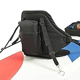 Ersatz-Kajaksitz, Paddleboard-Sitz mit Rückenlehne – bequemer Sitzersatz mit Aufbewahrungstasche und Halterung für Erwachsene, Outdoor, Kajak, Angeln, Camping,