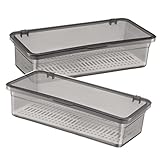 KICHOUSE 2St Besteck küchenutensilien behälter utensilienbehälter küche Spülmaschine Essstäbchen con kochlöffel Taschen Utensilien Zubehör Aufsatz-Utensilienkoffer pp Black