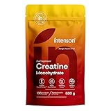 Intenson Creatin Monohydrat Mango-Passion Fruit, 520 g, 130 Portionen, Aromatisiertes Creatine-Pulver, Ohne Zucker, Natürlich Gesüßt, Leicht Löslich, Teil Ihres Täglichen Wellbeing-Rituals