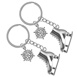 BCOATH Zarter Schlüsselanhänger mit Skateschuhen aus Rostfreier Zinklegierung Leichter Taschenanhänger für Damen Kreatives Geschenk für Familie und Freunde