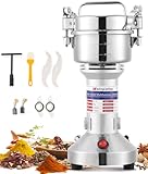 Moongiantgo Elektrische Getreidemühle 150g Gewürzmühle Edelstahl, Kommerzieller Motor 950W 28000 U/min, 30s Hochgeschwindigkeits-Feinfeinschleifen, für verschiedene Müsli/Kräuter/Gewürze/Nüsse