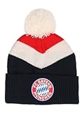FC Bayern München | Bommelmütze Colourblock | Unisex | Mehrfarbig
