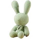 Qihuyi Hasen Kuscheltier,Kaninchen Plüschtier,Kaninchen-Plüsch-niedliches Stofftier-Spielzeug, Osterdekoration, geeignet für Wohnzimmer, Schlafzimmer, Büro, Sofa