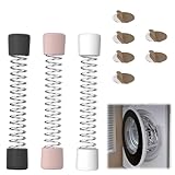 Frontlader-Waschmaschinen-Türstütze Magnetischer Waschmaschinen Türhalter Waschmaschinentür Halter Waschmaschinen Türstopper für Waschmaschinen hält die Waschmaschinentür Offen 3 Stück