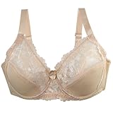 zakuwyelik BH Damen mit Bügel Spitze Push up für Große Brüste Starker Halt Bügel top-stütz-BH Keine Schlaffen Brüste Mehr|Klassische BHS für Damen mit Bügel Bequeme|kurvea BH,Comfit BH Original 4