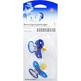 BERUHIGUNGSSAUGER Kirsche Lat.0-6 M.bicol.blau 2 St