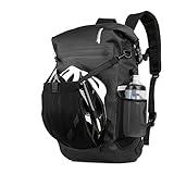 WILDKEN 3 in 1 Fahrradtasche für Gepäckträger, 100% Wasserdicht Satteltasche/Gepäckträgertasche für Fahrrad, Multifunktional Fahrrad Rucksack, Reflextierend Fahrradseitentasche/Hinterradtasche