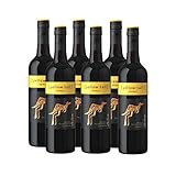 Yellow Tail Shiraz – Halbtrockener, aromatischer Rotwein aus Australien (6 x 0.75l)