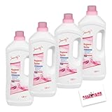 Jeden Tag Hygienespüler Sensitiv 1,5L | Desinfektion und Geruchsbeseitigung für Wäsche ab 15 Grad | 18 WL | Effektive Wäsche-Desinfektion für Maschinenwäsche (4er Pack, Sensitiv)