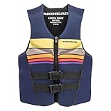 Airhead Santa Cruz Schwimmweste Jugendgröße Marineblau L70, passend für weniger als 55–40 kg.