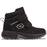 Lotto Unisex Kinder Evedal Mid K Halblange Stiefel, Schwarz, 31 EU